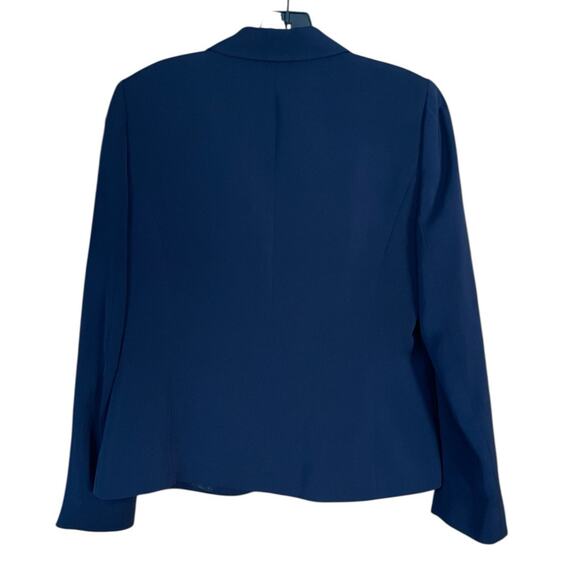 Jones New York Collection Size 10 Navy Blue 2 Button Suit Jacket Blazer Business - Picture 2 of 8